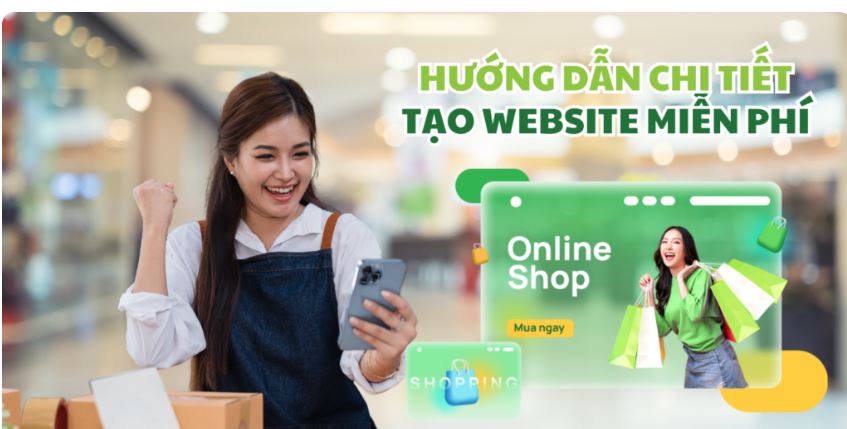 Tạo Website miễn phí – Hướng dẫn chi tiết, không cần lập trình