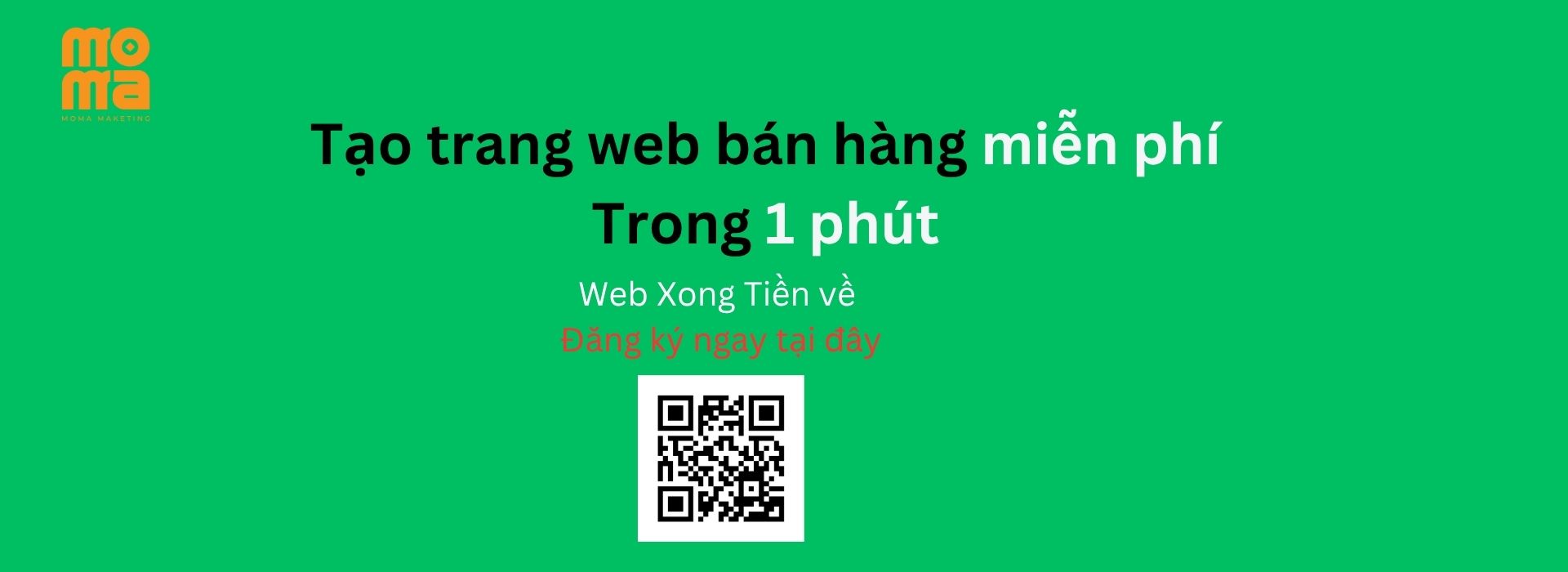 Tạo trang web bán hàng miễn phí Trong 1 phút